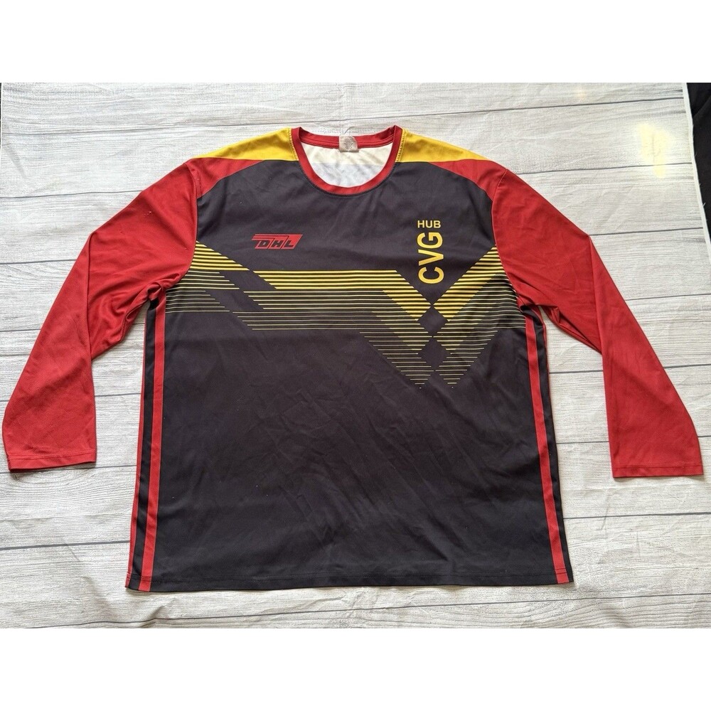 Vintage DHL Long Sleeve T Shirt 10th Year At CVG Hub Kentucky Size 2XL XXL